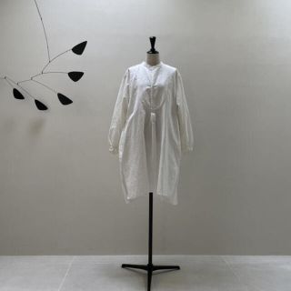 アギュー(ARGUE)の本日のみ値下　COTTON LINEN FRENCH VINTAGE TUNIC(チュニック)