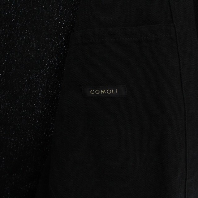 COMOLI   COMOLI SS ブラック ワークジャケット 2 Vの通販