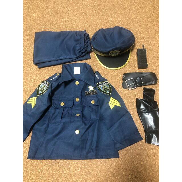 ハロウィン　仮装　警察官　男の子　6点セット エンタメ/ホビーのコスプレ(衣装一式)の商品写真