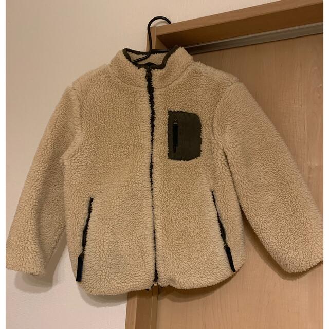 ZARA(ザラ)のザラ　ボアジャケット キッズ/ベビー/マタニティのキッズ服男の子用(90cm~)(ジャケット/上着)の商品写真