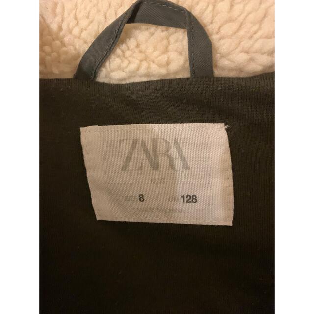 ZARA(ザラ)のザラ　ボアジャケット キッズ/ベビー/マタニティのキッズ服男の子用(90cm~)(ジャケット/上着)の商品写真