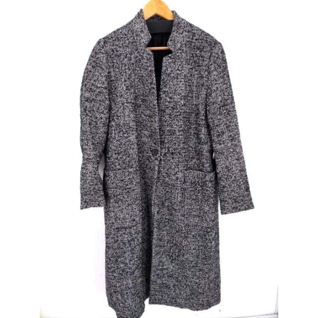 ZARA - ZARA(ザラ) ウール混 ツイード チェスターコート メンズ ZARA - ZARA(ザラ) ウール混 ツイード チェスターコート メンズ