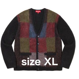 シュプリーム(Supreme)の22ss Supreme Brushed Grid Cardigan(カーディガン)