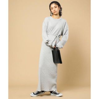 フリークスストア(FREAK'S STORE)の【Baserange】 SHAW LONG SLEEVE KAFTAN(ロングワンピース/マキシワンピース)