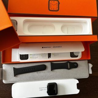 エルメス(Hermes)のエルメス Apple  Watch 5 スペースブラック HERMES(腕時計)