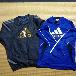 アディダス(adidas)のアディダスadidas150ｻｲｽﾞ　ピステ＆長袖Tシャツ(Tシャツ/カットソー)