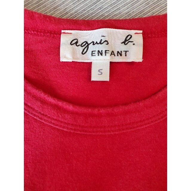 agnes b.(アニエスベー)のagnes b.ENFANT(S、110~120)★Tシャツ キッズ/ベビー/マタニティのキッズ服女の子用(90cm~)(Tシャツ/カットソー)の商品写真