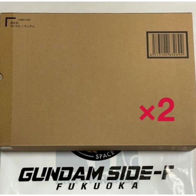 逸品】 - BANDAI 超合金 SIDE-F GUNDAM ららぽーと福岡 νガンダム RX