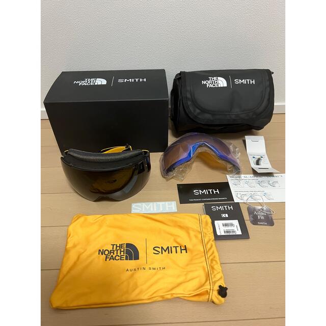 THE NORTH FACE(ザノースフェイス)のTHE NORTH FACE × SMITH（ノース×スミス）スノーゴーグル スポーツ/アウトドアのスノーボード(アクセサリー)の商品写真