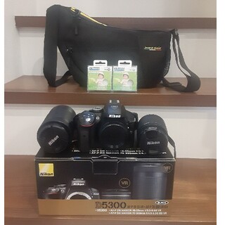 Nikon - Nikon D5300 AF-P ダブルズームキット BLACK