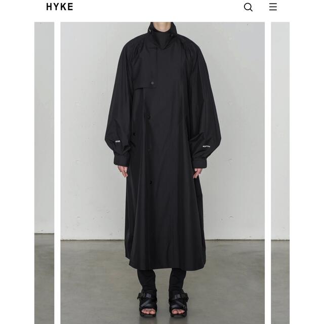 HYKE PERTEX TRENCH COAT ハイク　パーテックス