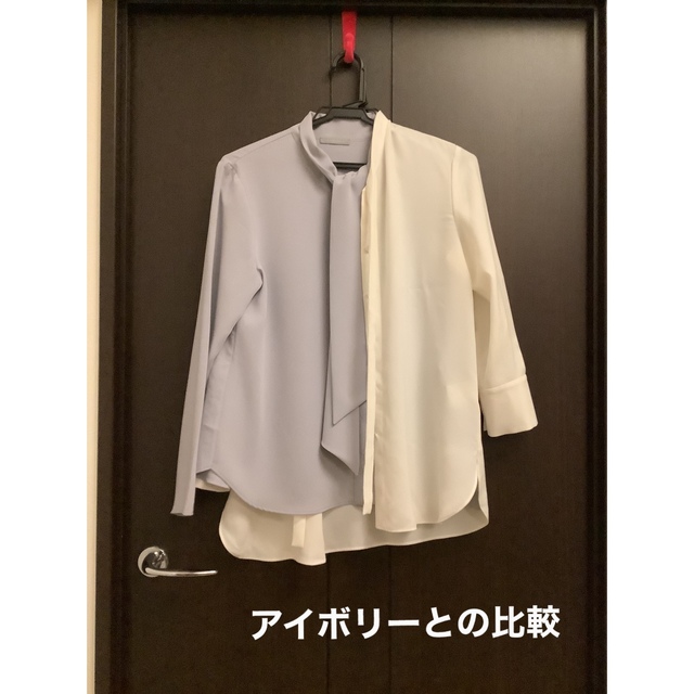 Theory luxe - theory luxe 20SS ボウタイブラウス Ryna ブルー Theory luxe - theory luxe 20SS ボウタイブラウス Ryna ブルー