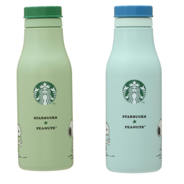 スタバ スヌーピーコラボ ステンレスロゴボトル タンブラー