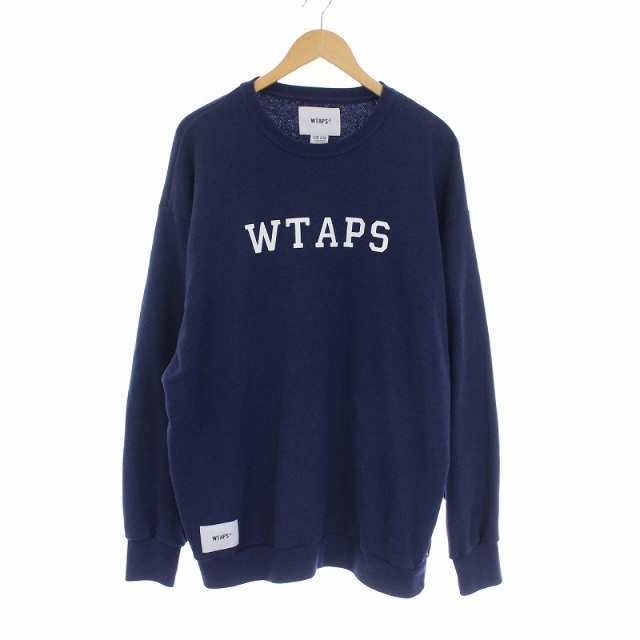 63cm着丈WTAPS 22SS ACADEMY SWEATER 221ATDT-CSM18