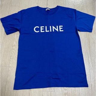 セリーヌ(celine)のCELINE セリーヌ  フロントロゴ　Tシャツ　M(Tシャツ/カットソー(半袖/袖なし))