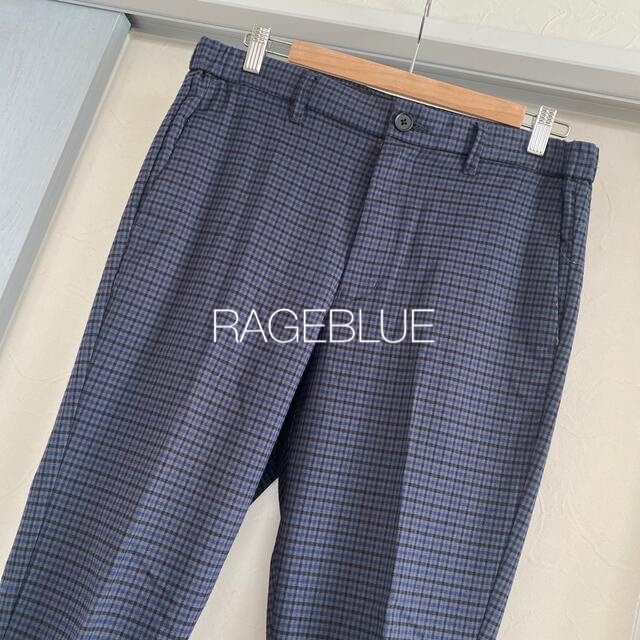 通販 RAGEBLUE PEガウチョパンツ Ｌ ネイビー レイジブルー tbg.qa