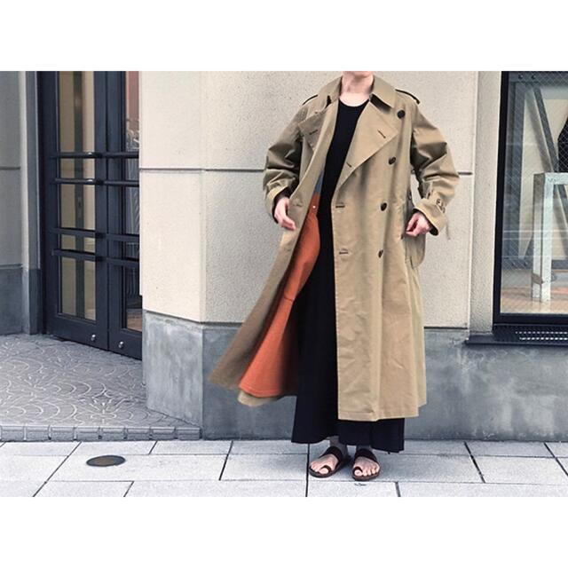 ICHI-MIRI  design meltonwool trench coat