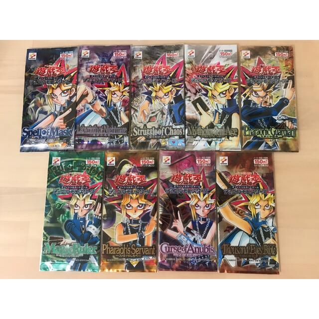 遊戯王　未開封パック　セット　2期　ブースターコンプリート