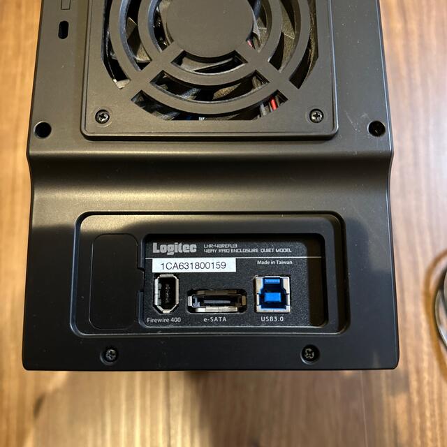 ロジテック Logitec LHR-4BREFU3(RAIDモデル)  スマホ/家電/カメラのPC/タブレット(PC周辺機器)の商品写真