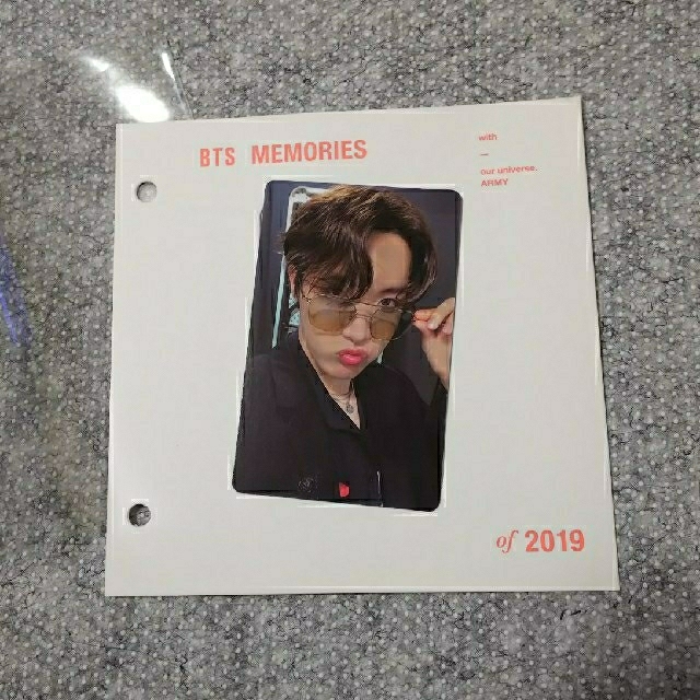 BTS J-HOPE ホソク Memories 2019 Blu-ray トレカ