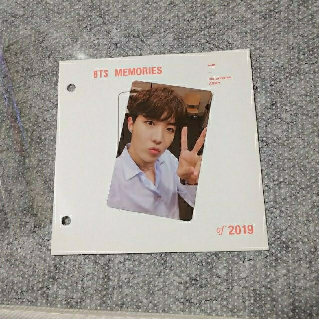 BTS J-HOPE ホソク Memories 2019 Blu-ray トレカ