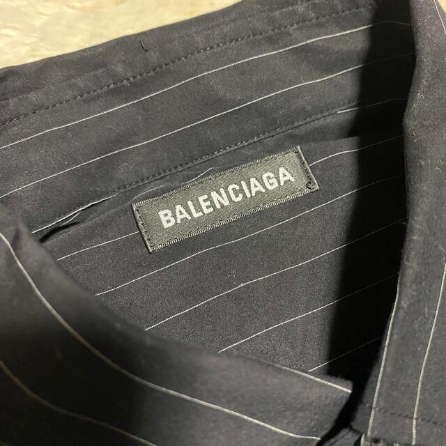 BALENCIAGA ストライプシャツ