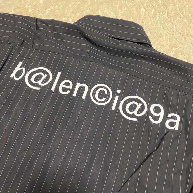 BALENCIAGA ストライプシャツ