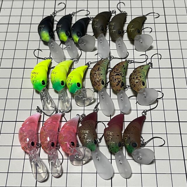 SHIMANO(シマノ)の18個セット/シマノ/ふわとろ35F/ふわとろ35D-F/ふわとろトップ スポーツ/アウトドアのフィッシング(ルアー用品)の商品写真