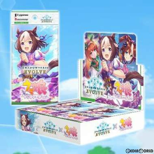 デッキシールド新品未開封 シャドウバースエボルヴ コラボ ウマ娘 プリティダービー 1カートン