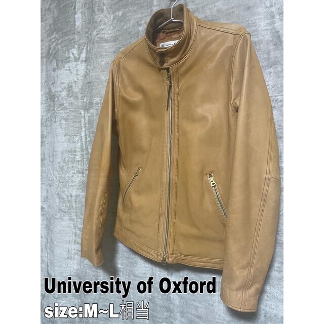 University of Oxford ライダースジャケット サイズL | www