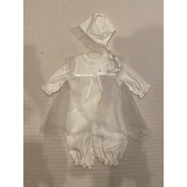 ベビードレス キッズ/ベビー/マタニティのベビー服(~85cm)(ロンパース)の商品写真