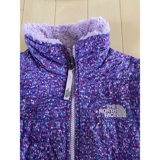 THE NORTH FACE(ザノースフェイス)の【THE NORTH FACE】リバーシブル ボア （パープル）130〜140㎝ キッズ/ベビー/マタニティのキッズ服女の子用(90cm~)(ジャケット/上着)の商品写真