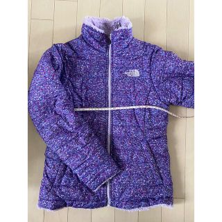 ノースフェイス(THE NORTH FACE) 子供服(女の子)（パープル/紫色系）の