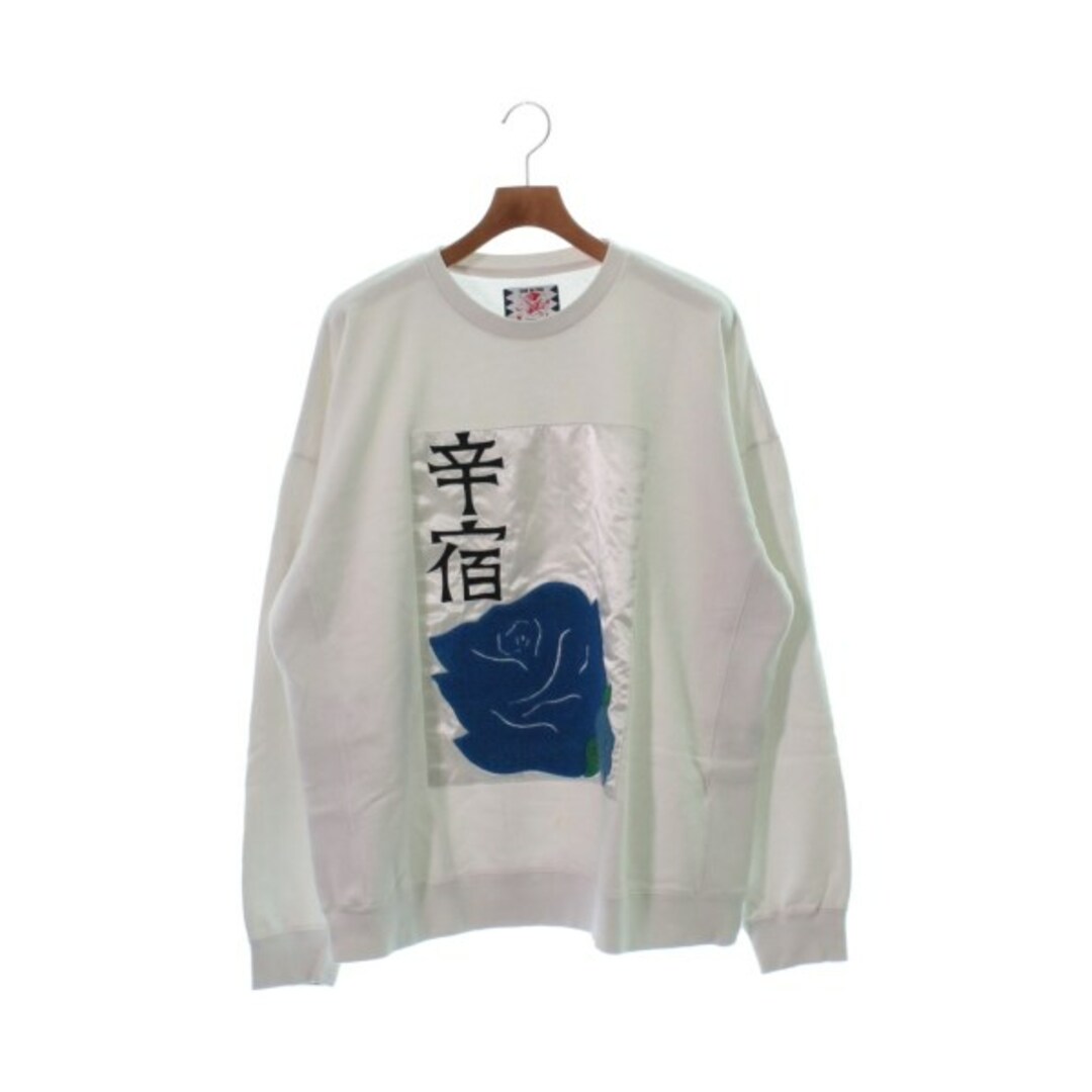 SON OF THE CHEESE サノバチーズ スウェット XL 白-levercoffee.com