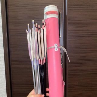 弓道 矢 矢筒 12本セットの通販 by My shop|ラクマ