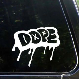 イケてる dope グラフィティアート ステッカー B(車外アクセサリ)