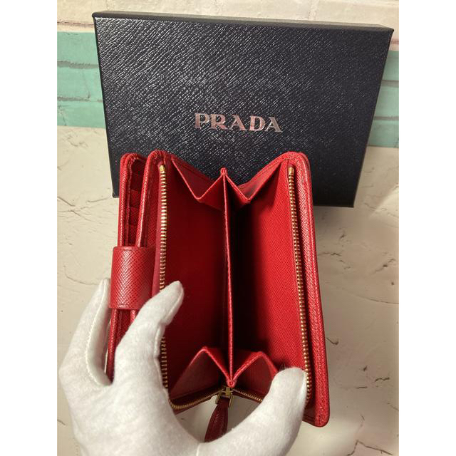 PRADA プラダ 財布 美品 サフィアーノ ほぼ 新品 6