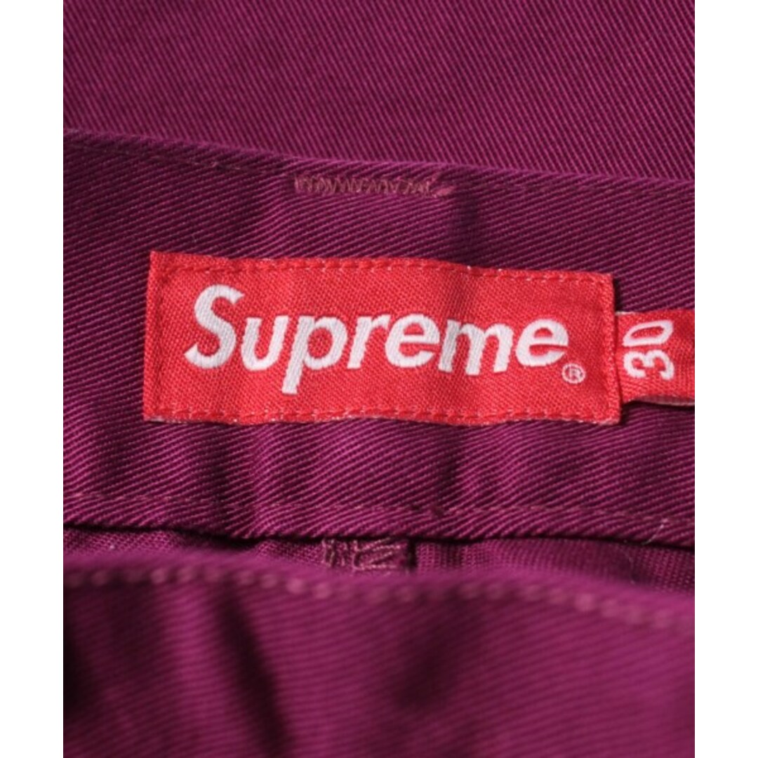 Supreme(シュプリーム)のSupreme シュプリーム チノパン 30(M位) 紫 【古着】【中古】 メンズのパンツ(チノパン)の商品写真