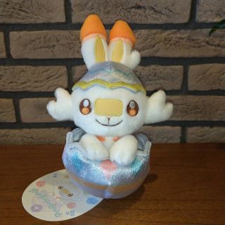 ポケモン(ポケモン)の新品　Happy Easter Basket たまごごっこヒバニー　ぬいぐるみ(キャラクターグッズ)