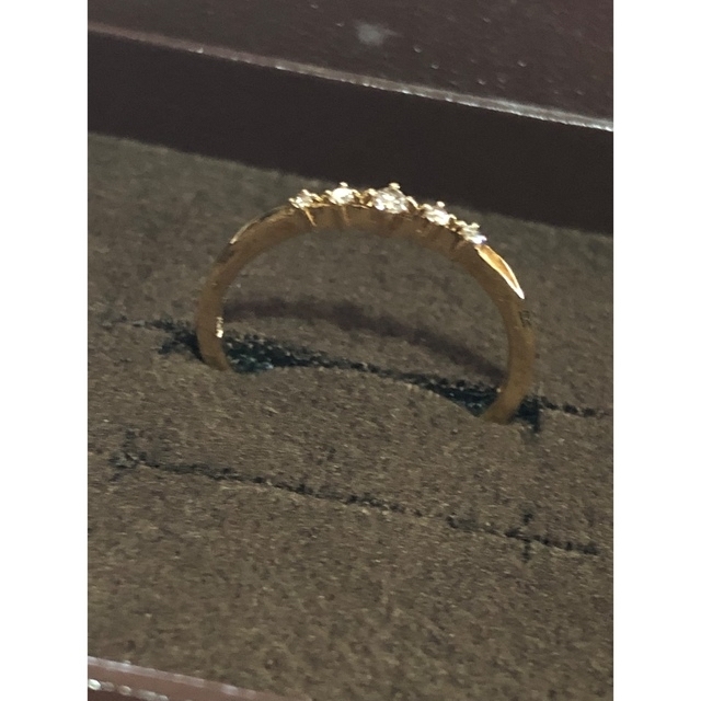 agete(アガット)のagate K18 ダイヤモンドリング レディースのアクセサリー(リング(指輪))の商品写真