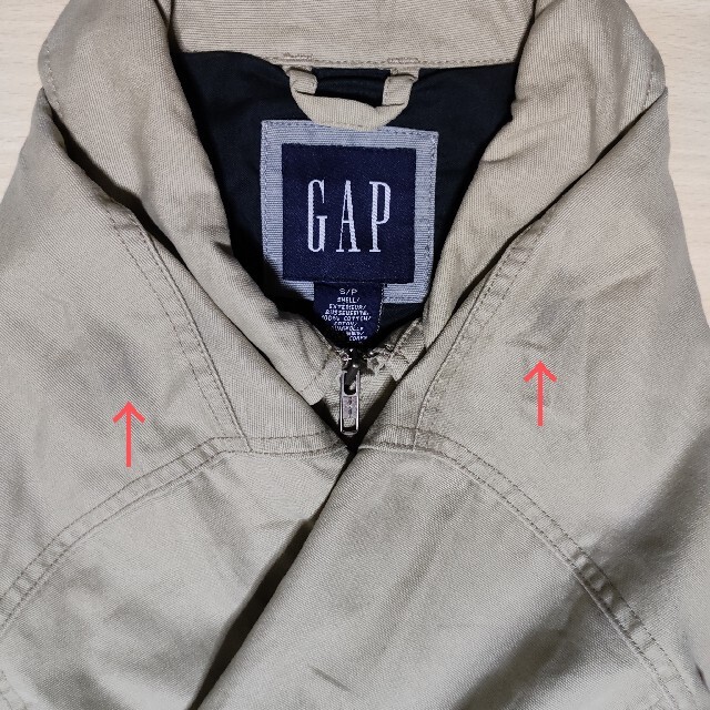 GAP(ギャップ)のGAP ギャップ　ジャケット　ワークジャケット　ブルゾン　メンズS　ジップアップ メンズのジャケット/アウター(ブルゾン)の商品写真