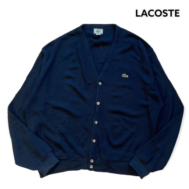 IZOD LACOSTE アイゾッドラコステ カーディガン XL 紺 アメリカ製