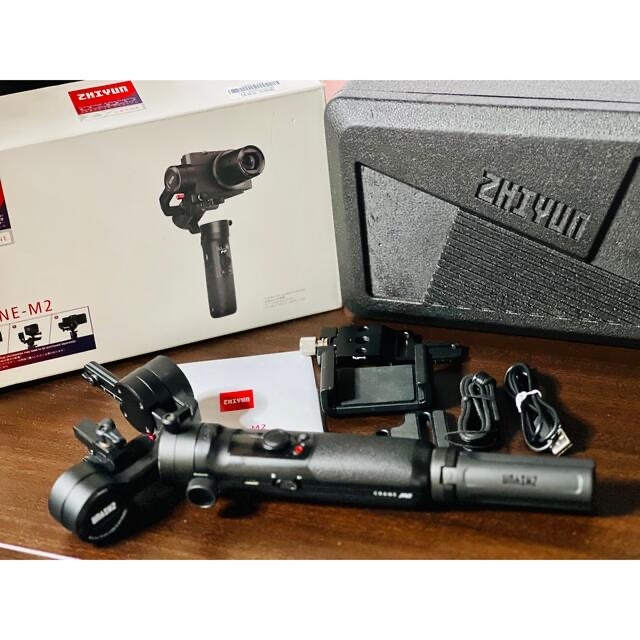 ZHIYUN CRANE-M2 スタビライザー ジンバル 別売規程底プレート付属