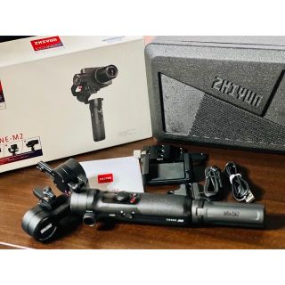 ZHIYUN CRANE-M2 スタビライザー ジンバル 別売規程底プレート付属の