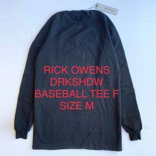 RICK OWENS DRKSHDW BASEBALL TEE M