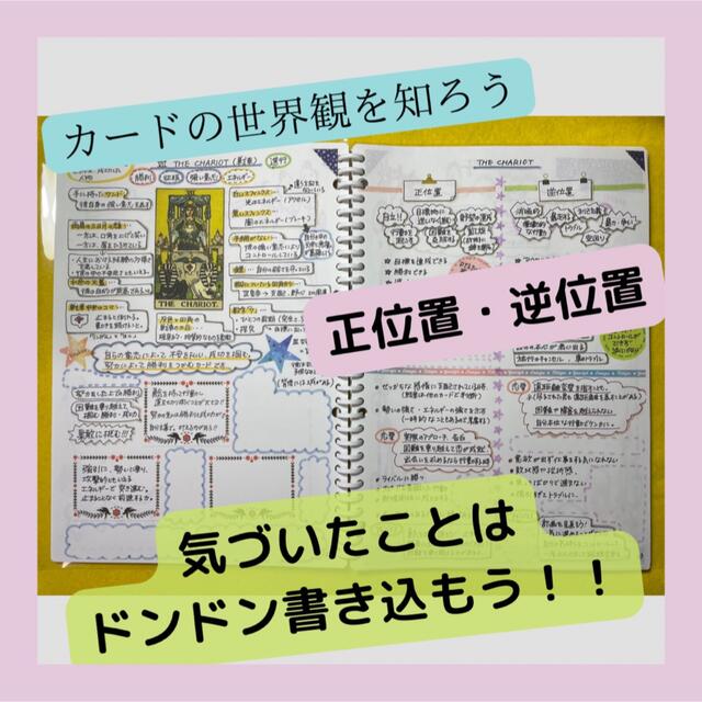 タロットジャーナル（書き込んで作る学習用ノート） 1