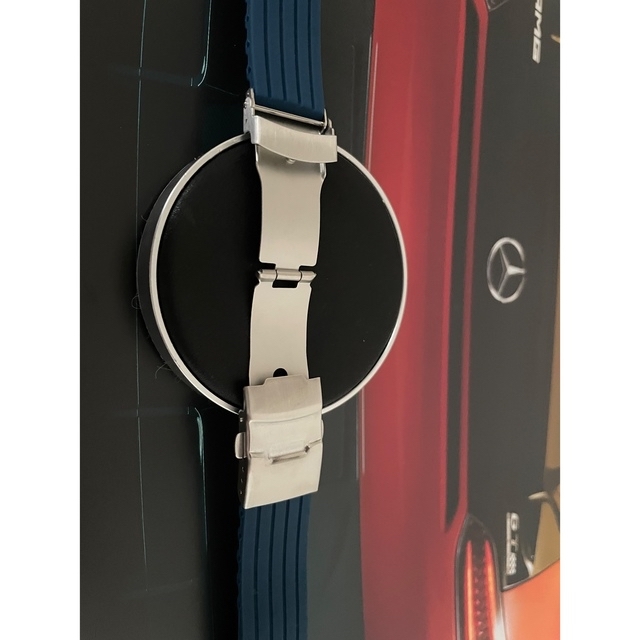 【オマージュ時計付】ラバーベルト　USED メンズの時計(腕時計(アナログ))の商品写真