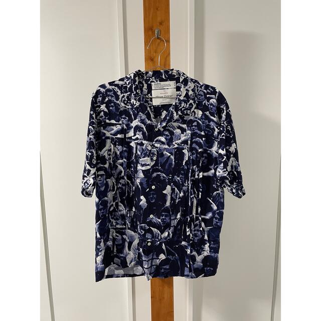 DAIRIKU WOODSTOCK Open Collar Shirt Navy | www.ddechuquisaca.gob.bo
