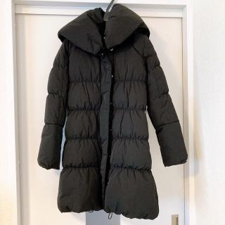 ラスト 新品 フレイI.D ロング ダウン ブラック 0 (S)