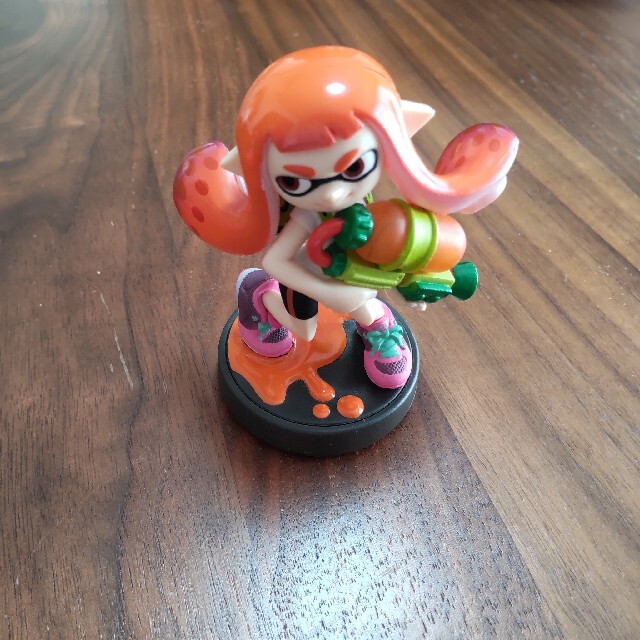 スプラトゥーン イカガールamiibo エンタメ/ホビーのフィギュア(ゲームキャラクター)の商品写真